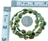 Genuine Sterling Silver And Kingman Turquoise Navajo Bead Necklace Jewelry SX106686